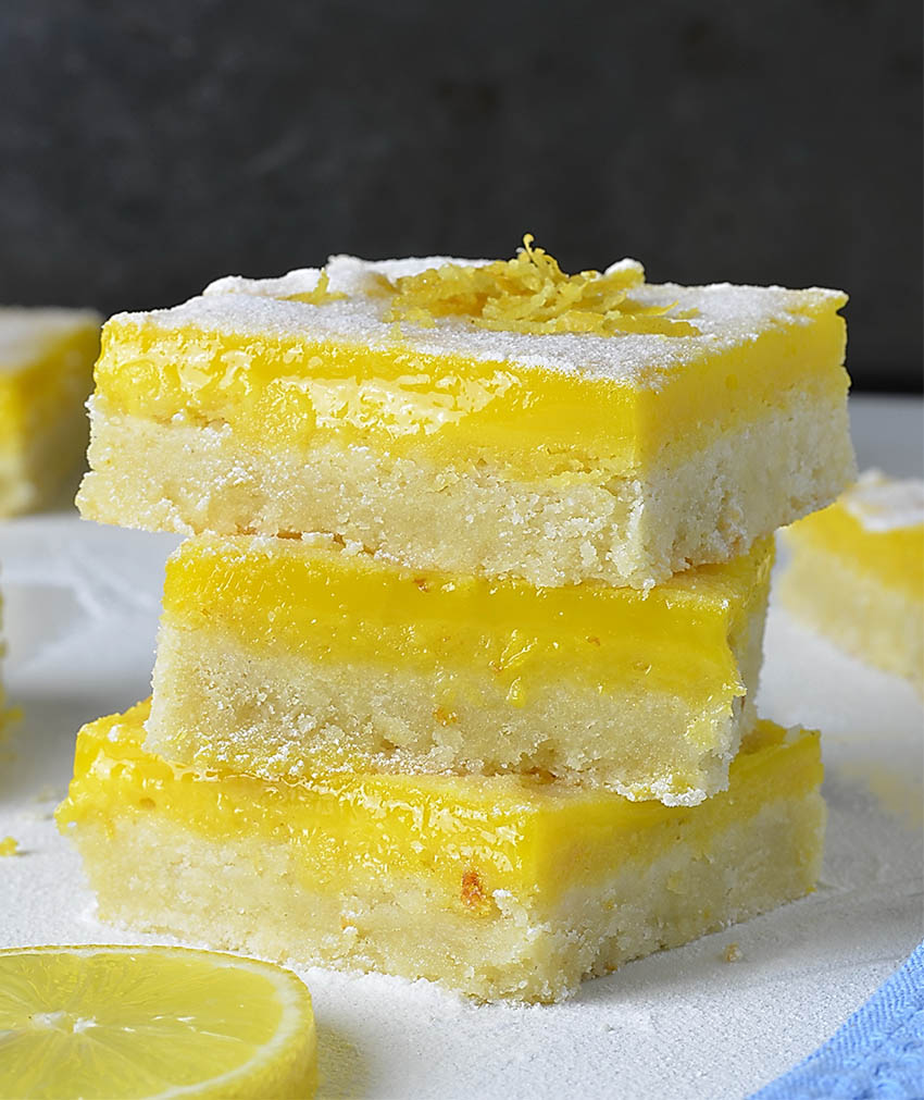 Easy Lemon Bars Lidias Cookbook