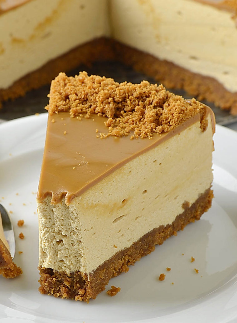 No Bake Lotus Biscoff Cheesecake Lidias Cookbook