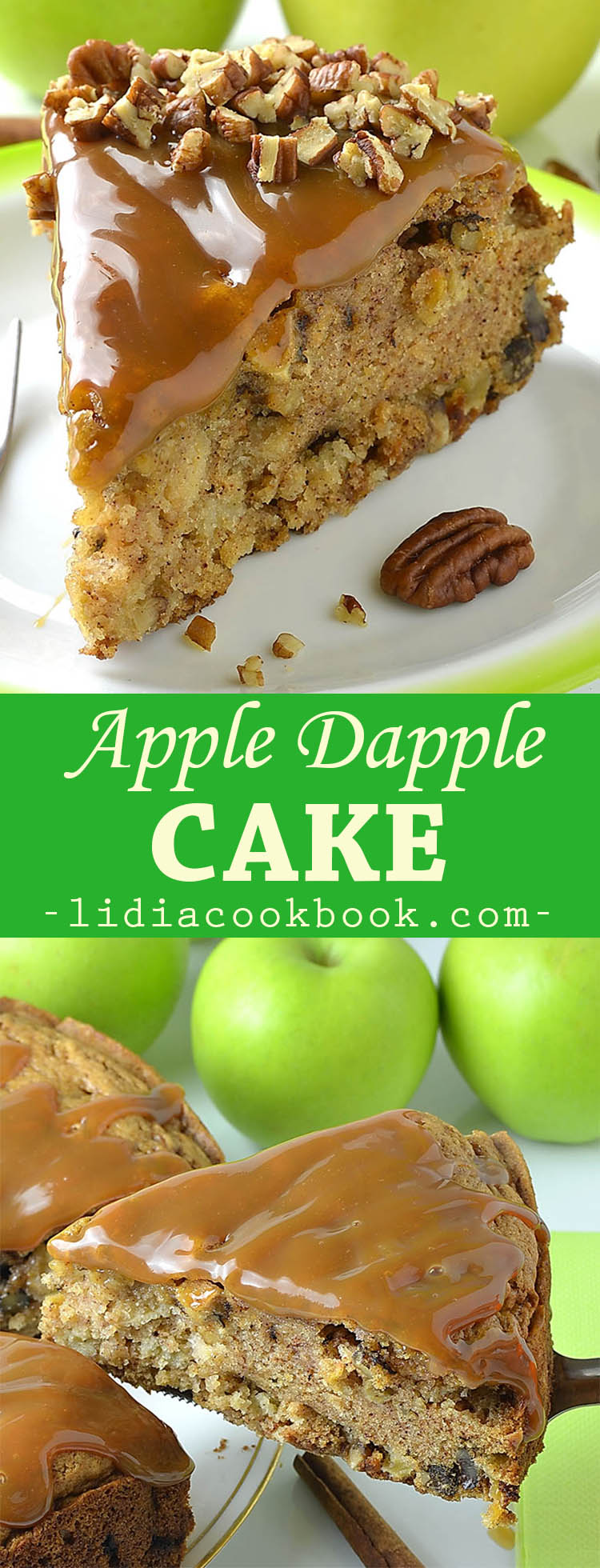 Apple Dapple Cake - Lidia's Cookbook