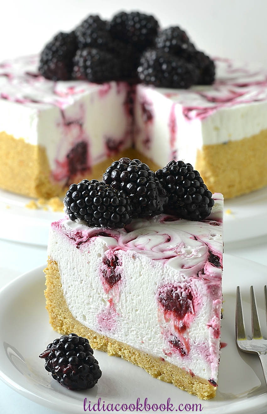 Blackberry Cheesecake - Lidia's Cookbook