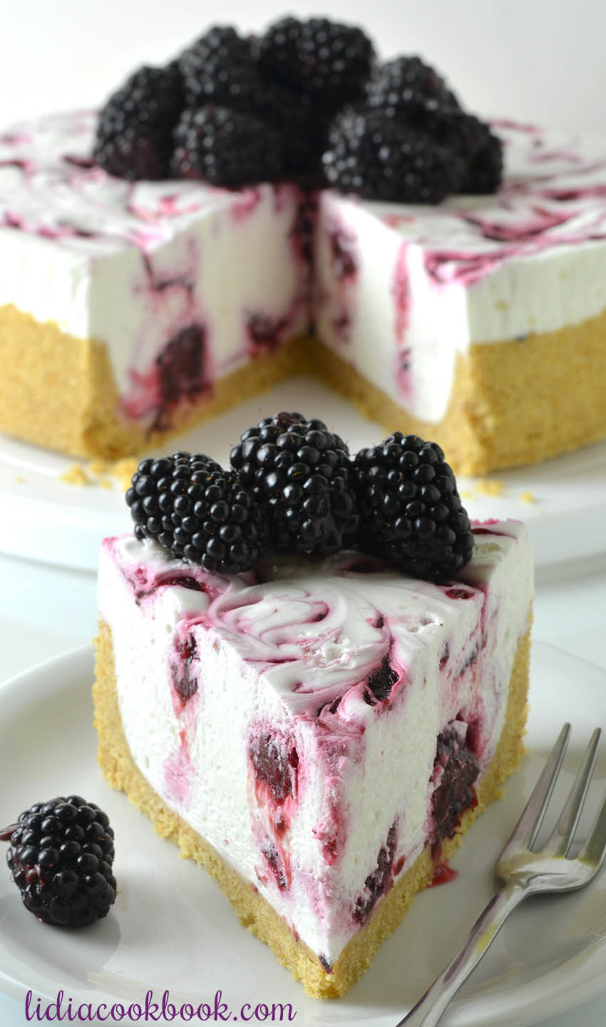 Blackberry Cheesecake - Lidia's Cookbook