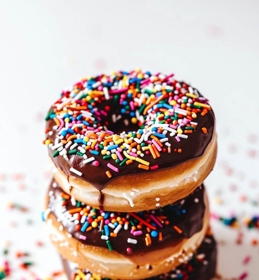 Chocolate Frosted Baked Donuts - Lidia's Cookbook